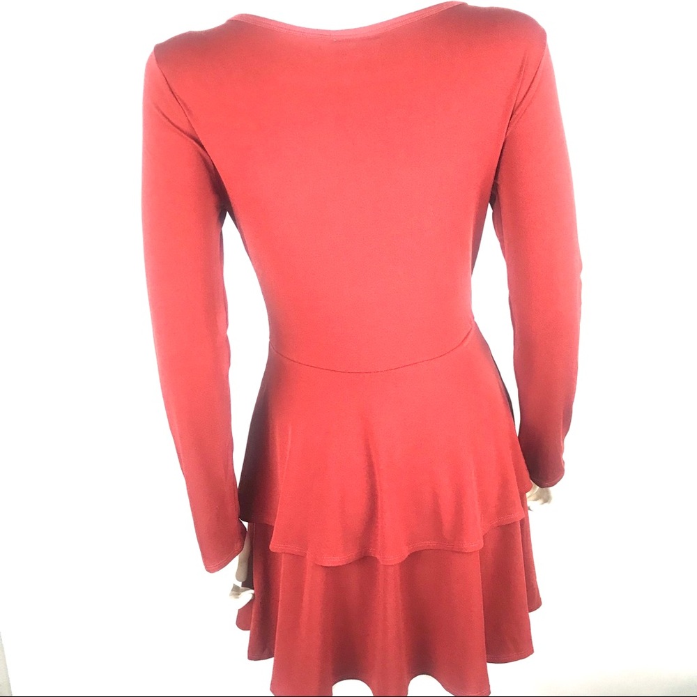 LulaRoe Small Layered Tiered Flowy Mini Dress - Picture 5 of 5